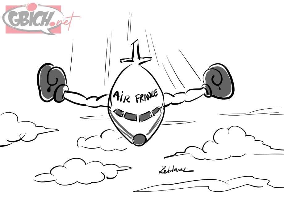 AIR FRANCE: LES DEUX PILOTES BAGARREURS SUSPENDUS