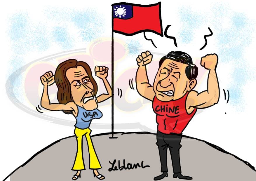 Tension à Taiwan La Chine répond à la visite de Nancy Pélosi