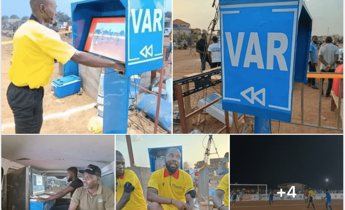 Gbich-les organisateur d'un tournois au Burkina Faso ont décidé d'introduire la VAR